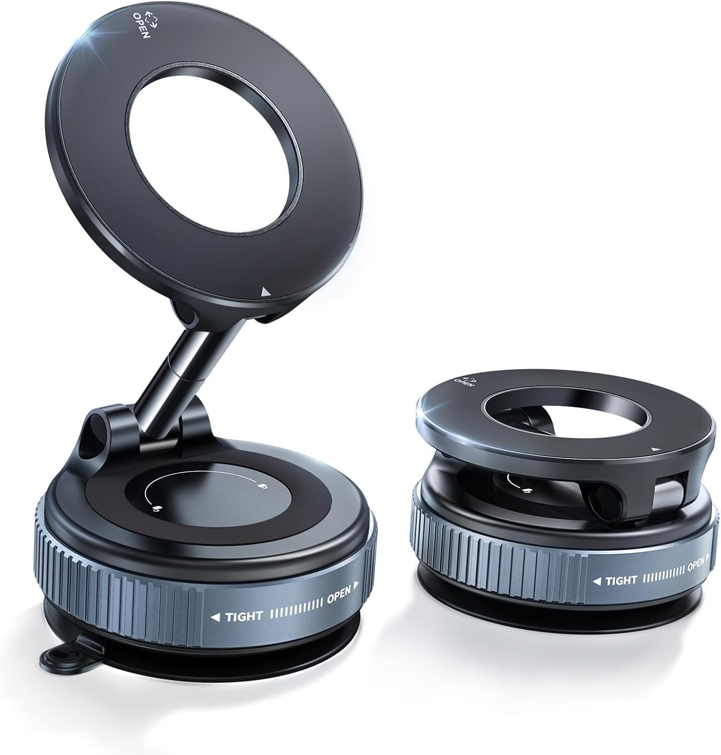 Support Telephone Voiture Magnetique[Réglable à 360° & Pliable]Porte