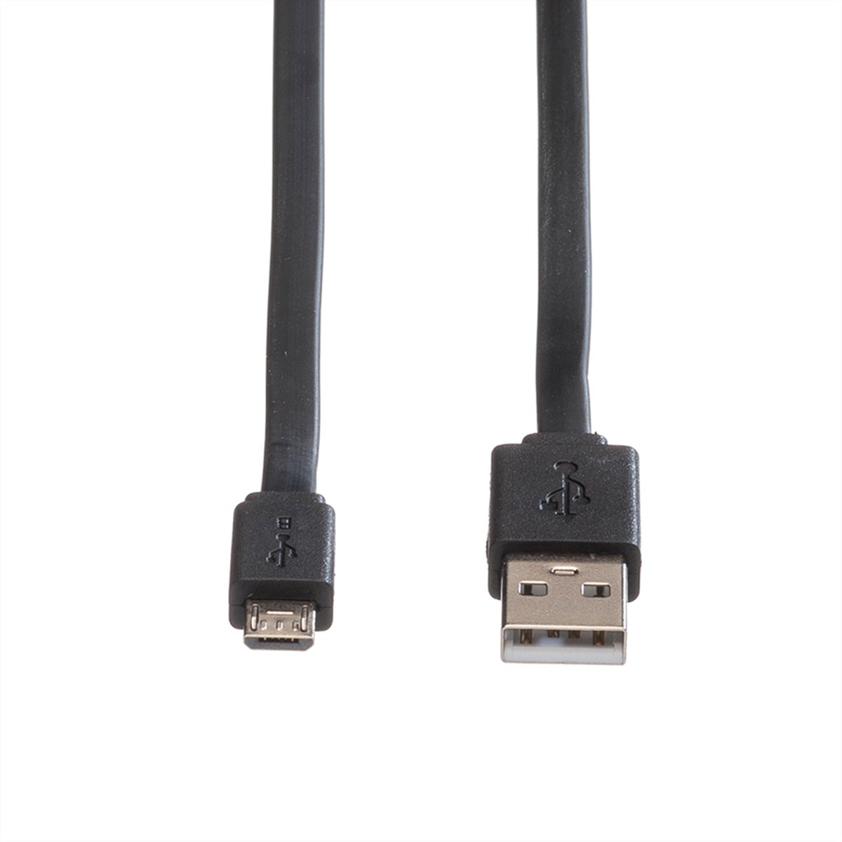 Roline 11028760 Câble USB 2.0 USB A m‚le - Micro USB B m‚le - 1m - 4