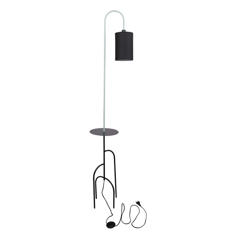 Lampa podłogowa RAVELLO czarna 1xE14x40W metal wym:175x34x25cm IP20 Candellux