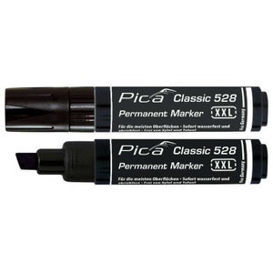 Lot De 12 Marqueurs Permanents Noir Pointe Fine 0.6 Mm - Indélébile, Séchage Rapide, Pour Toutes Surfaces