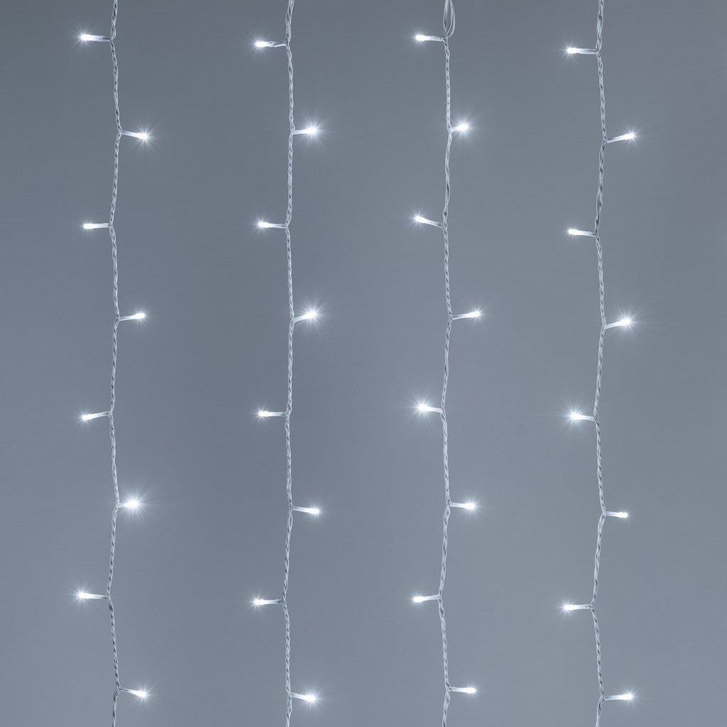 Guirlande Lumineuse Noël Extérieur - 800 LED, 24m, Télécommande - Décoration Glacée IP44