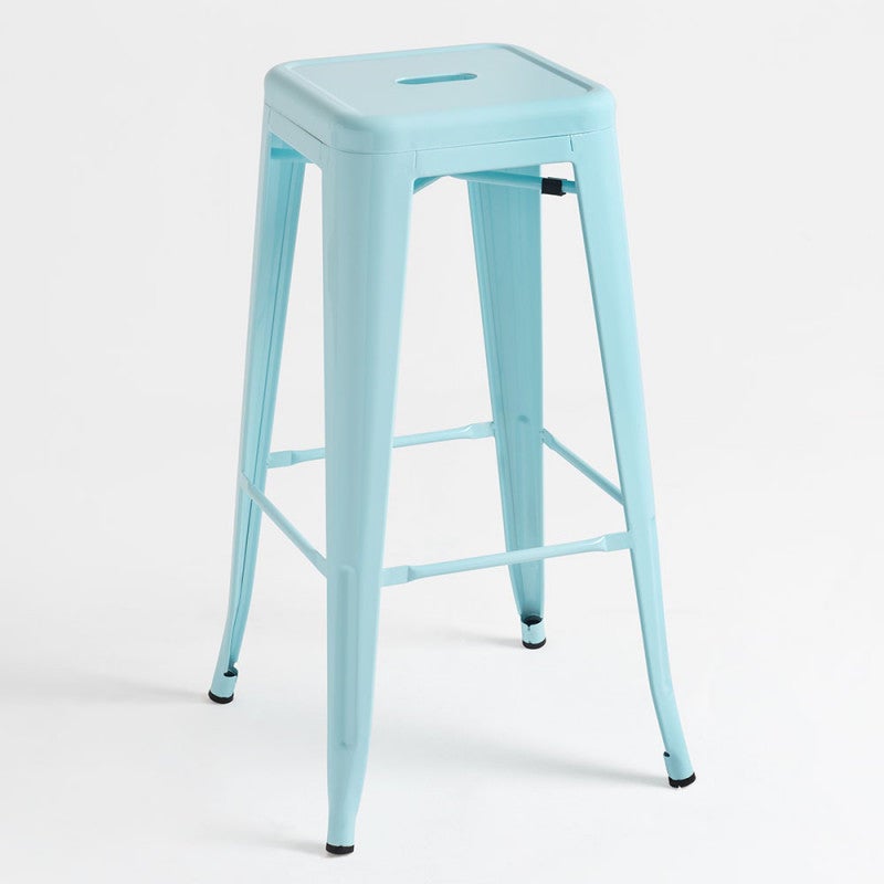 Dudeco taburete alto leeds azul cielo