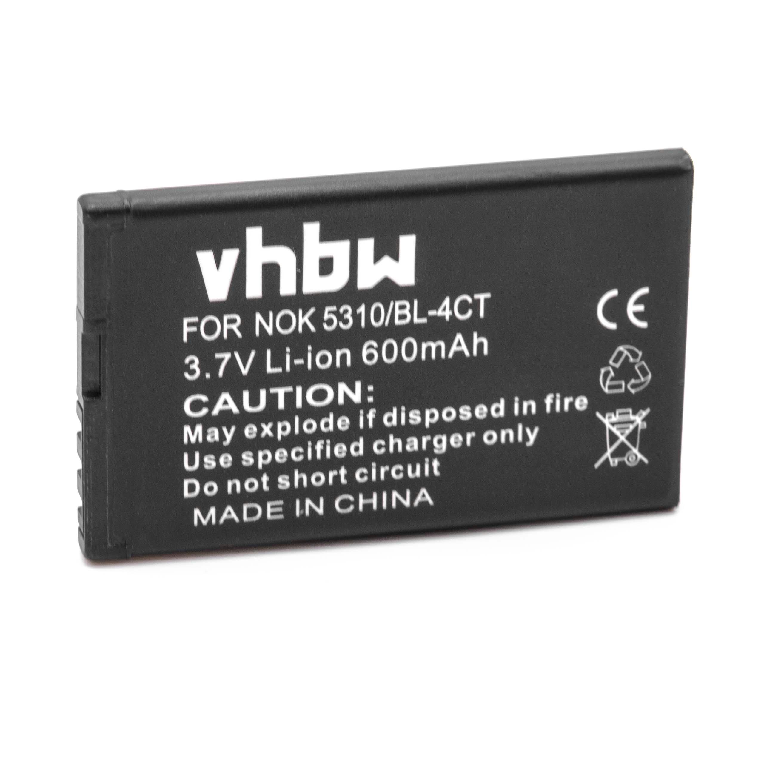 Batteria Li-Ion Per Nokia 2360 / 2760 / 6111 / 7370 / N76 Sostituisce Bl 4ba 86652764
