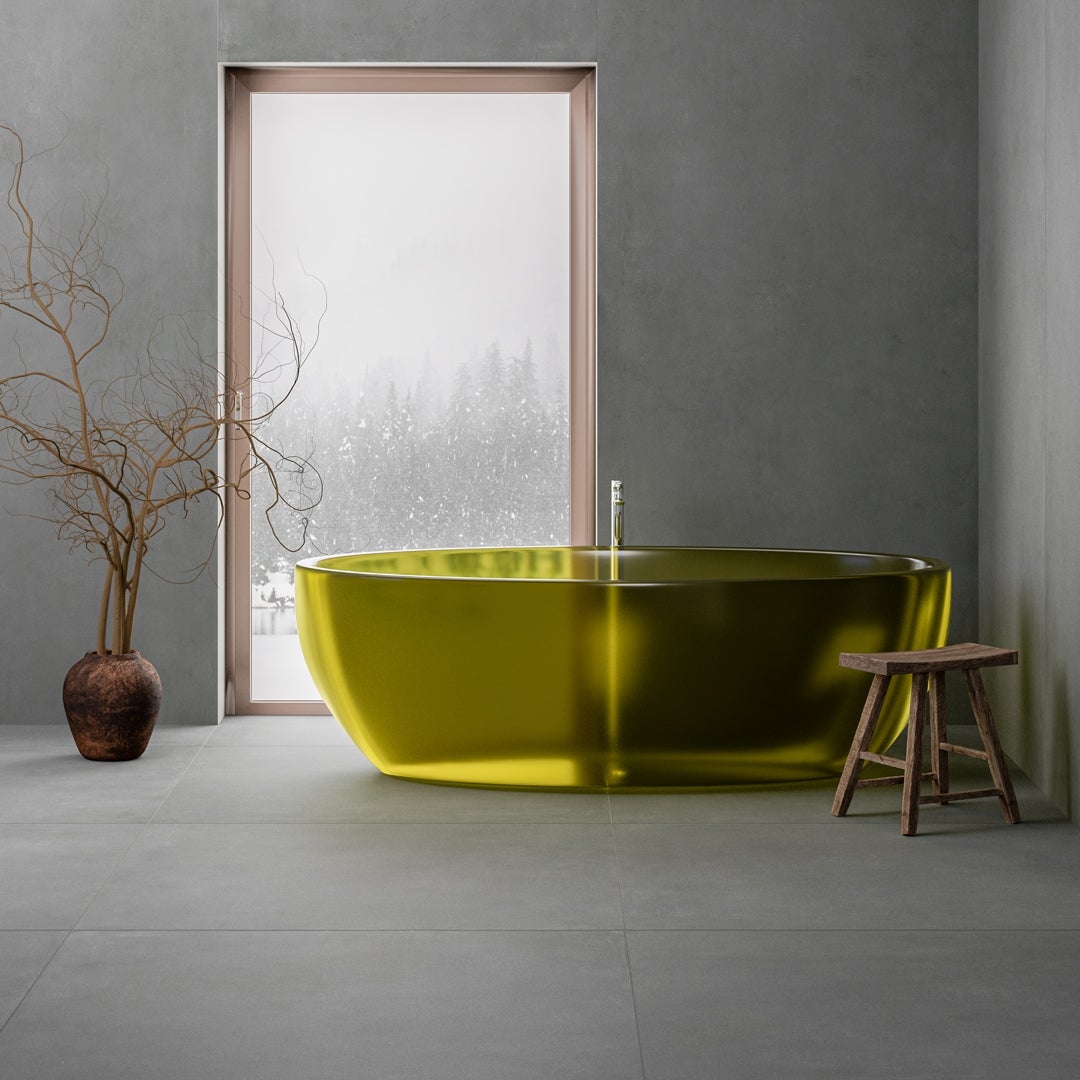 Cemento Londra Antracite - Piastrelle 80x80 cm 9 mm - ICM 9006 80x80 MATT R10 9 mm - 2