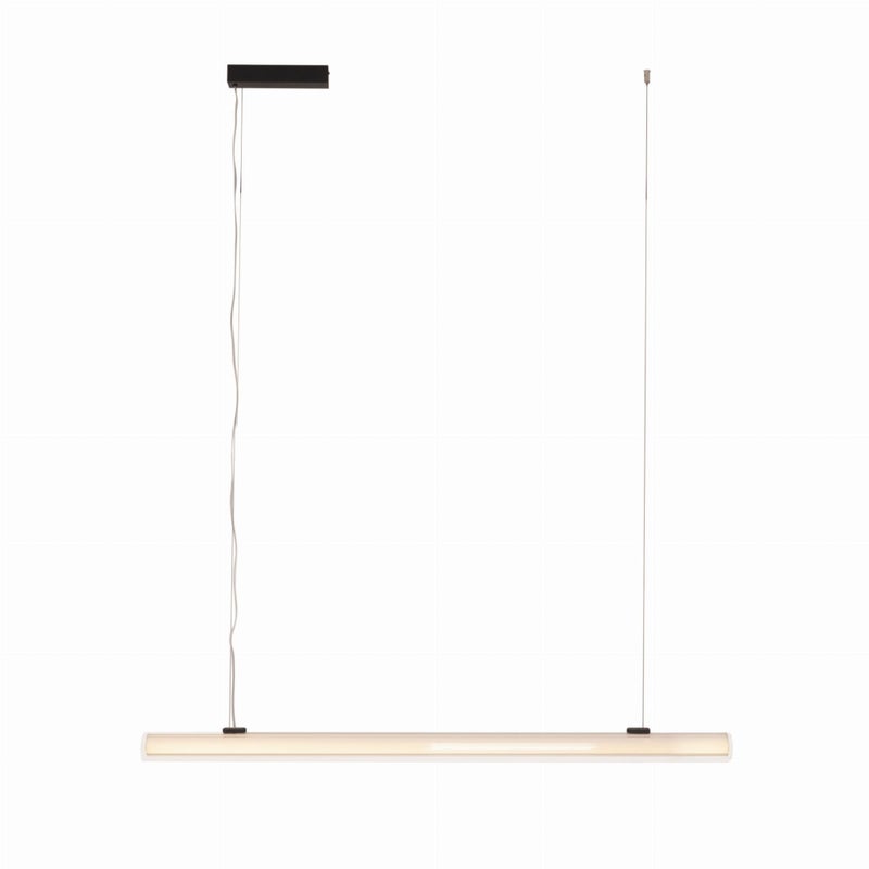 Lampa sufitowa szklana LED FAYETTE 18W ciepła 1170lm szkło czarna wym:200x121x6cm IP44 Maxlight