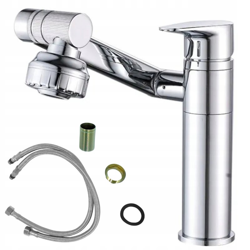 Bateria umywalkowa Estiva HOP 19 Chrome srebrna 19 cm