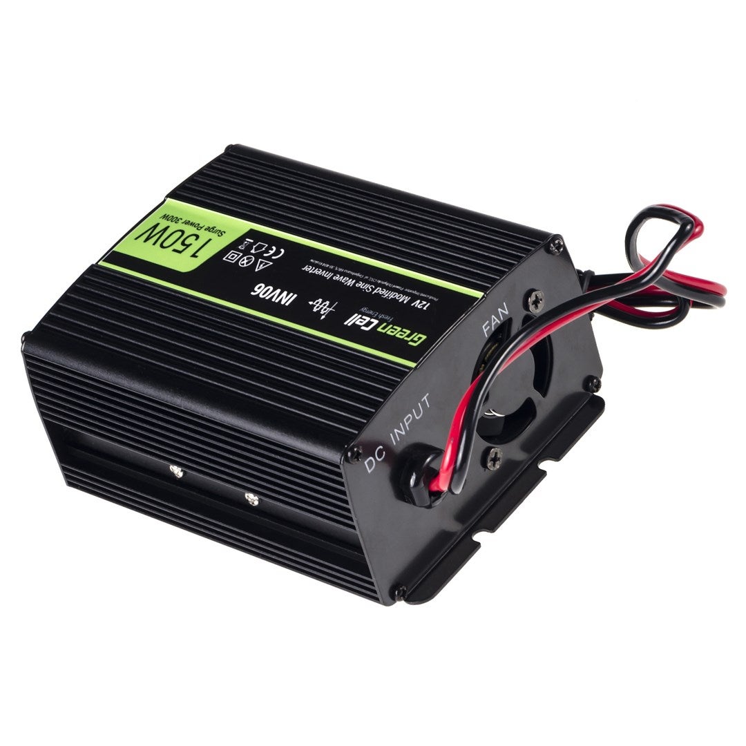 Green Cell INV06 adattatore/inverter Auto 150 W Nero - 5