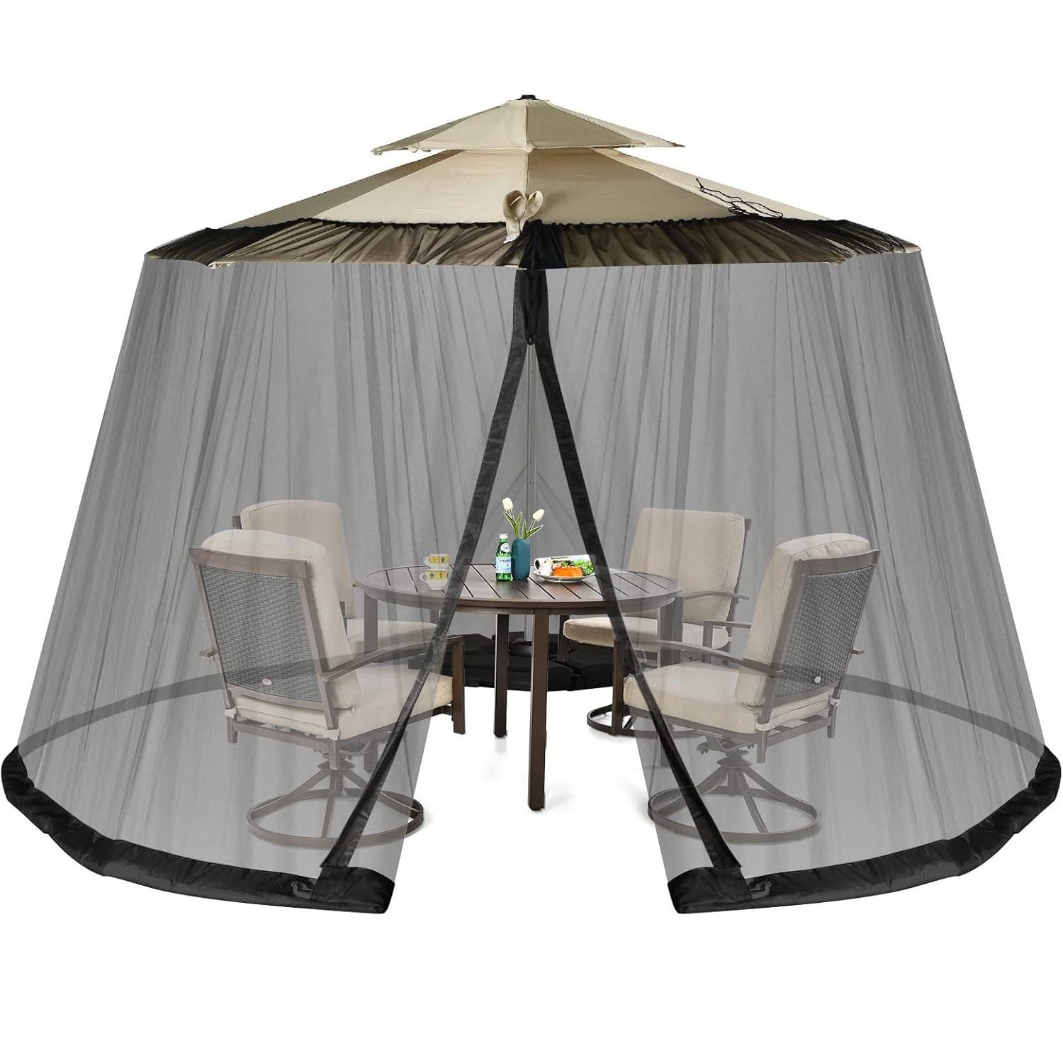 Moustiquaire pour Balancelle de Terrasse, avec Ouverture à Fermeture Moustiquaire pour Balancelle de Terrasse, avec Ouverture à Fermeture
