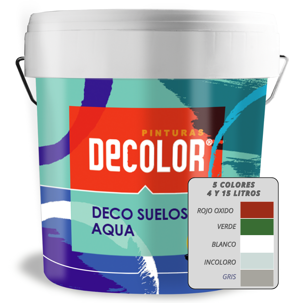 PINTURA ACRILICA PARA SUELOS AL AGUA. Protección Y Decoración ...