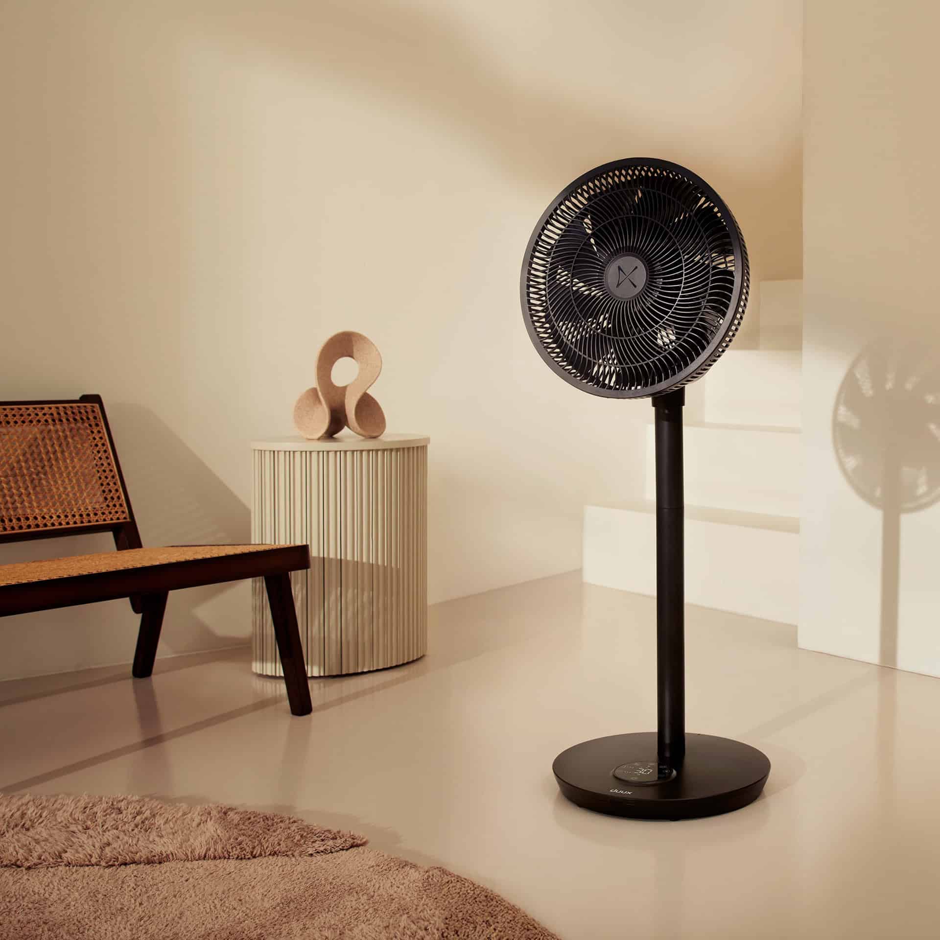 Duux Whisper Flex 2 - Ventilateur sur pied sans WiFi - Ventilateur silencieux sur pied - Noir - 2