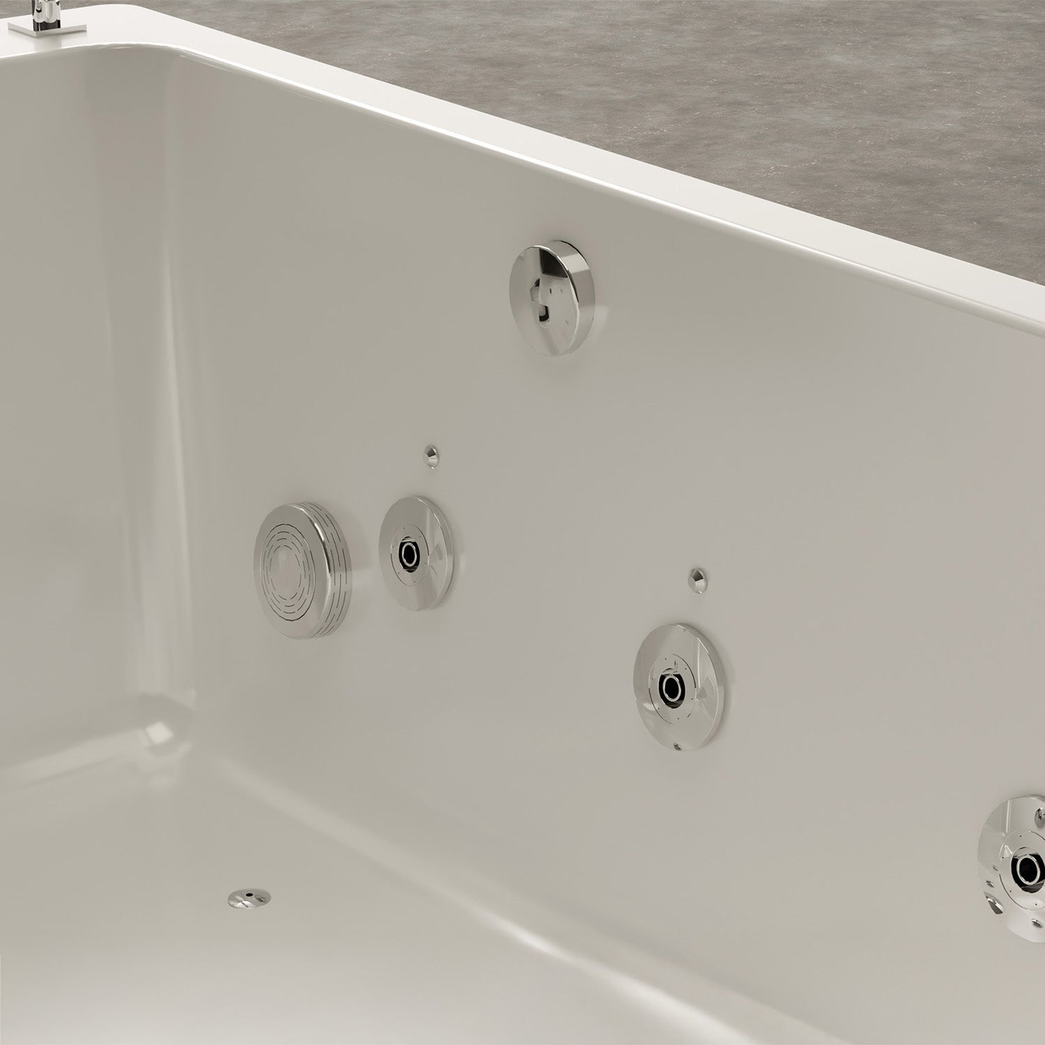 Baignoire Balnéo 2 Personnes Brava Duo Jets 170 X100 X63 Cm, By Spalina - 8