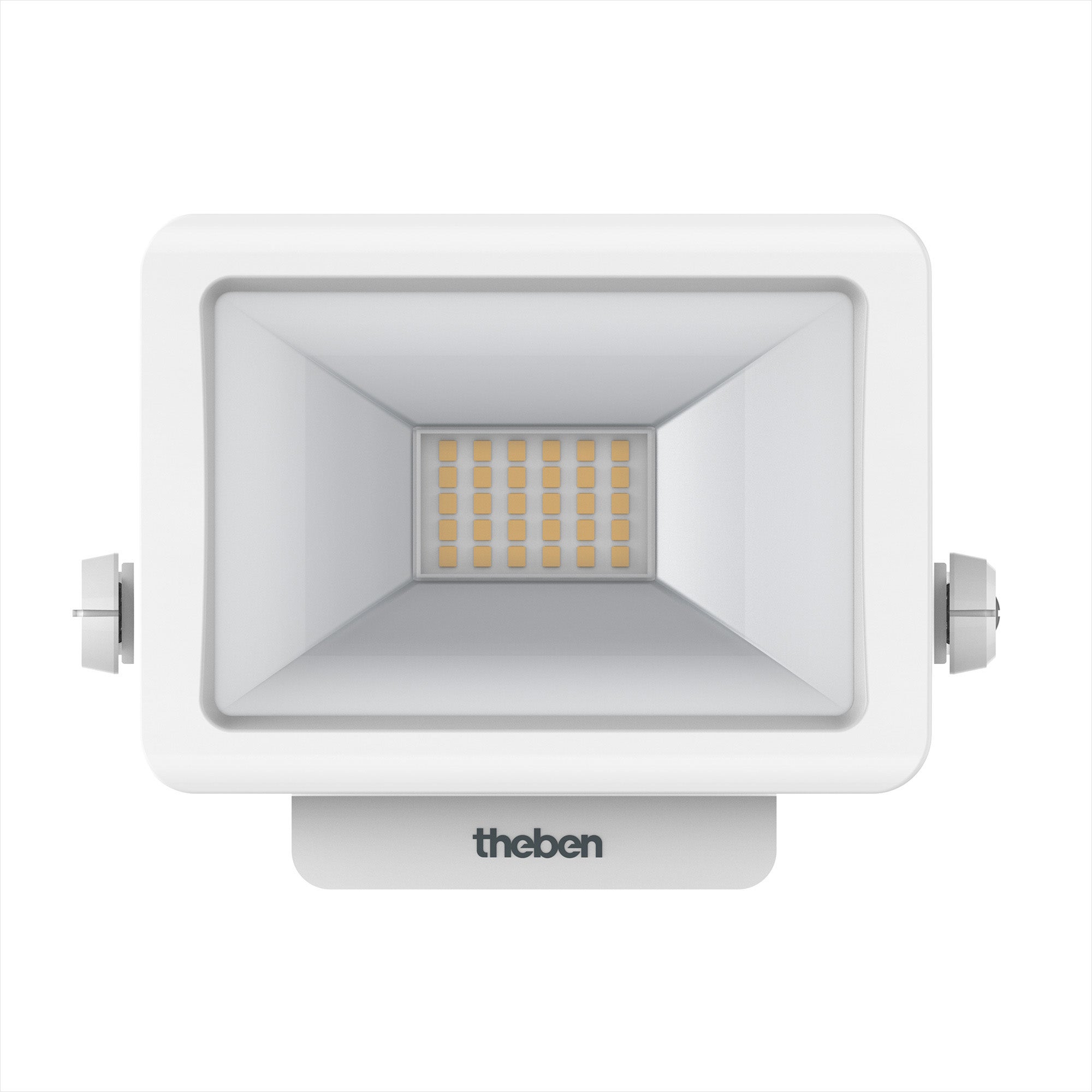 Theben 1020690 theLeda B10L W WH Reflektor LED 10 W, obracany o 360°, 3000 K, ciepła biel