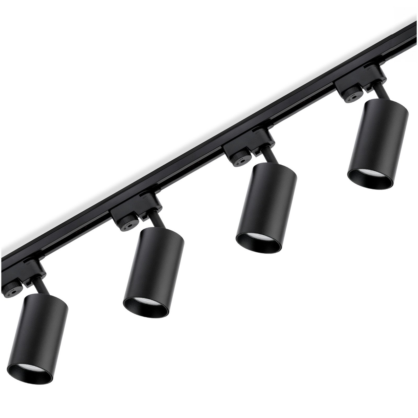 Zestaw Szyna Lumiled Oświetleniowa Szynoprzewód 1m + 4x Reflektor Szynowy GU10 Czarny