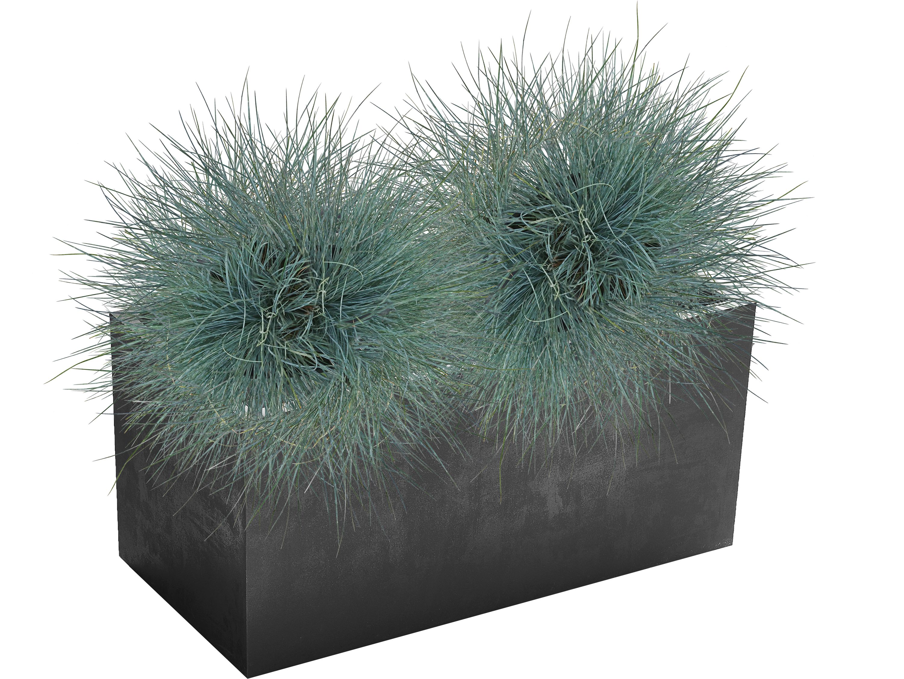 Muretto in plastica DEROMA Millennium L.79 x l.39.5 x H.39 cm nero - 2