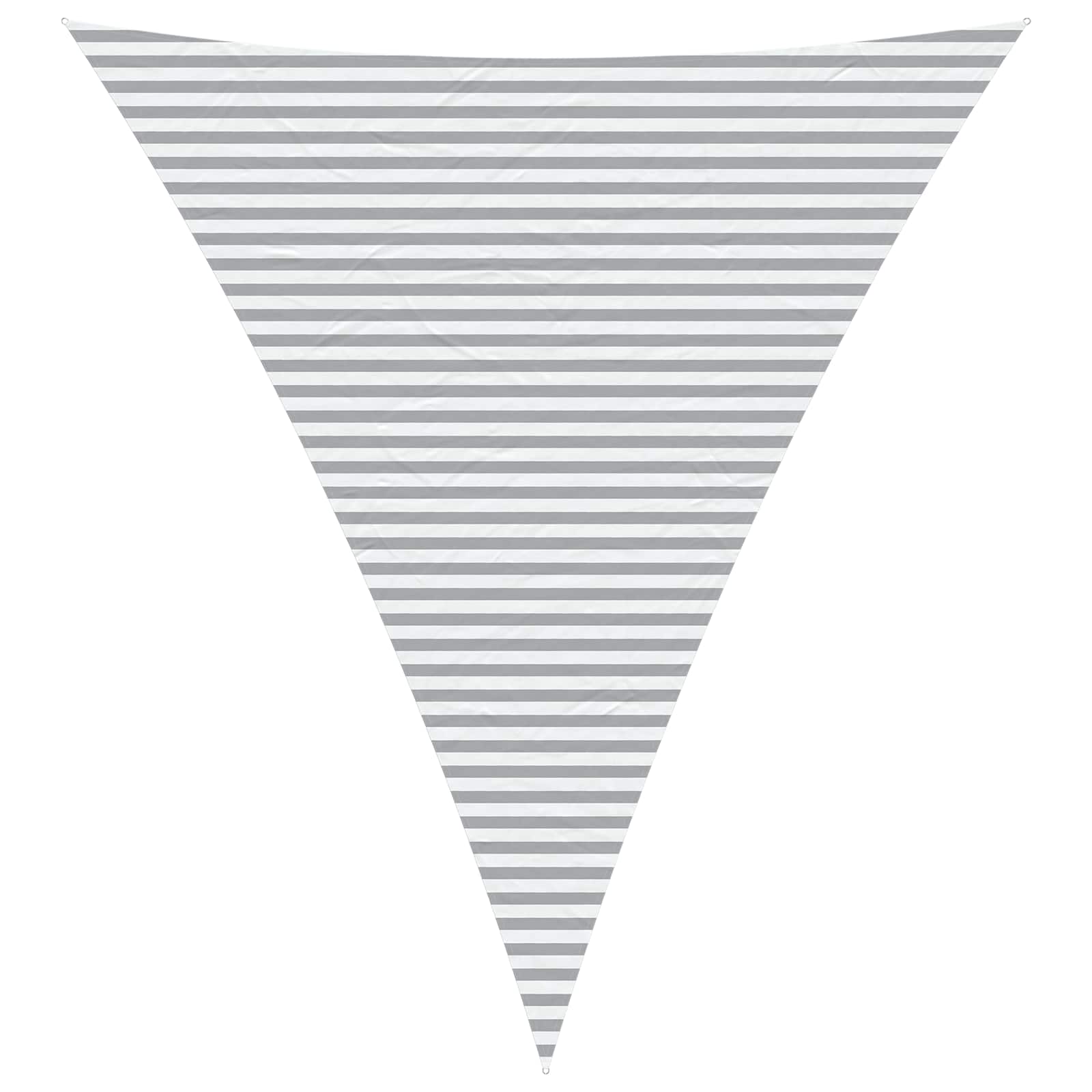 Voile d'ombre triangulaire en 100 % polyester Oxford, pour la terrasse, 5 × 6 × 6 m - 2