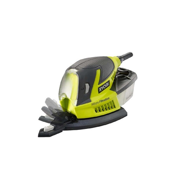Ponceuse triangulaire électrique RYOBI 80W RPS80-G