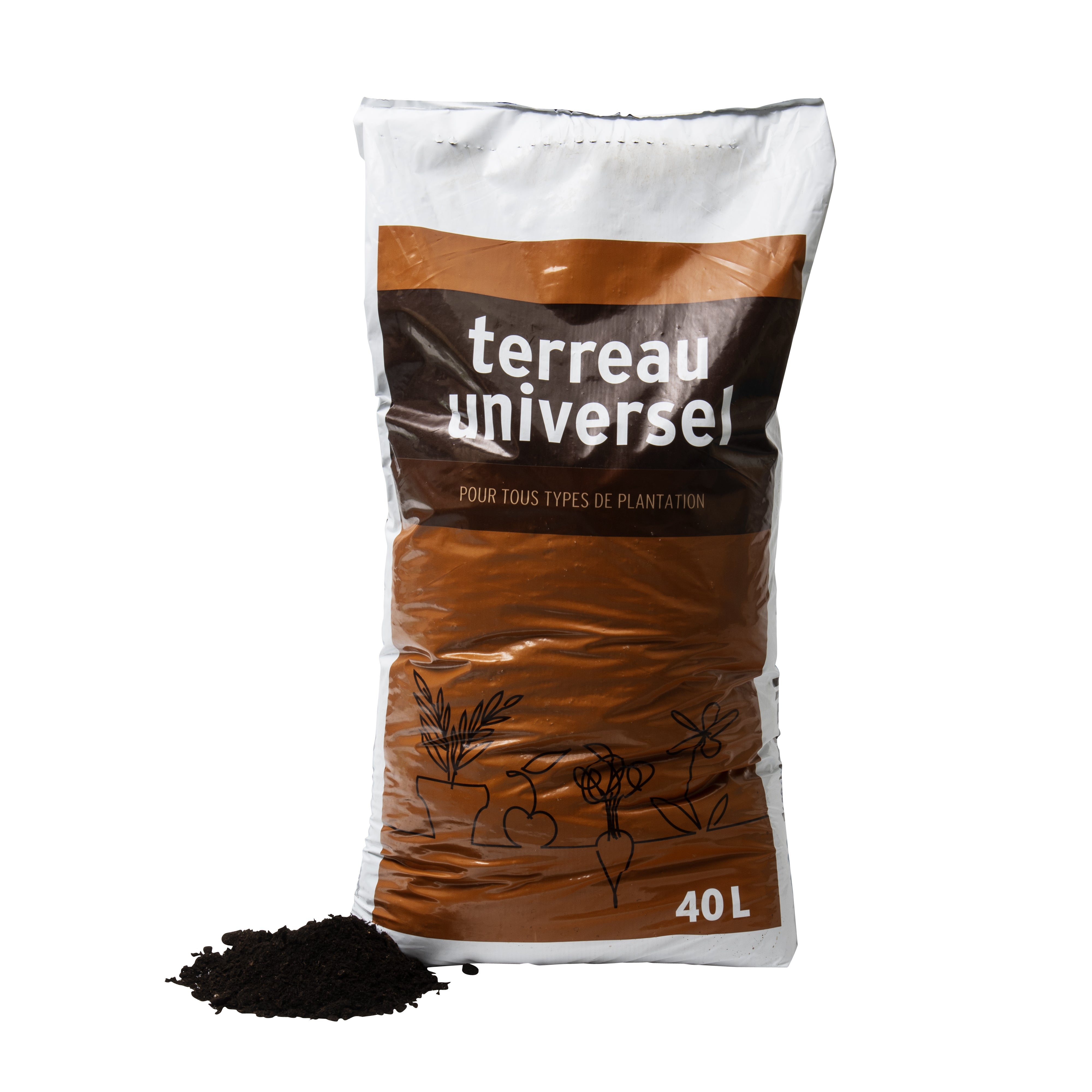Terriccio universale per vasi 40 L - 5