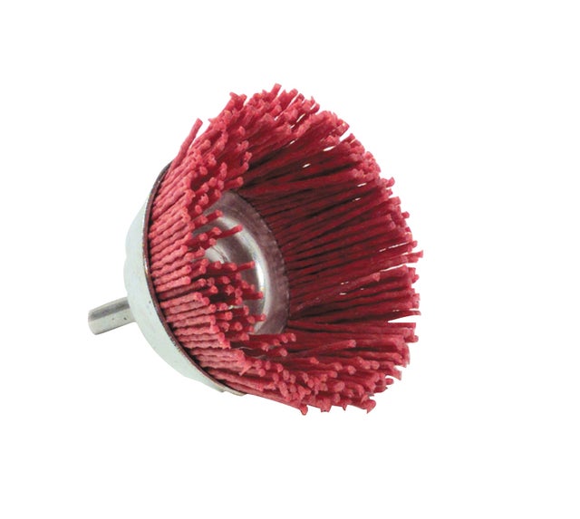 Tivoly • Brosse Coupe • Fil Nylon • Ø65mm • Grain : 80 • Pour Nettoyage du Bois