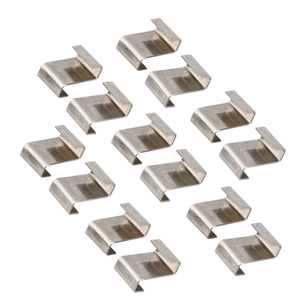 30 Clips De Fixation KUIKUI En Acier Inoxydable Pour Cages à Plantes Et Légumes - Réutilisables