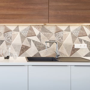 Pannello Da Parete In Pietra Per Paraschizzi Da Cucina, Staccabile E - Foto 4