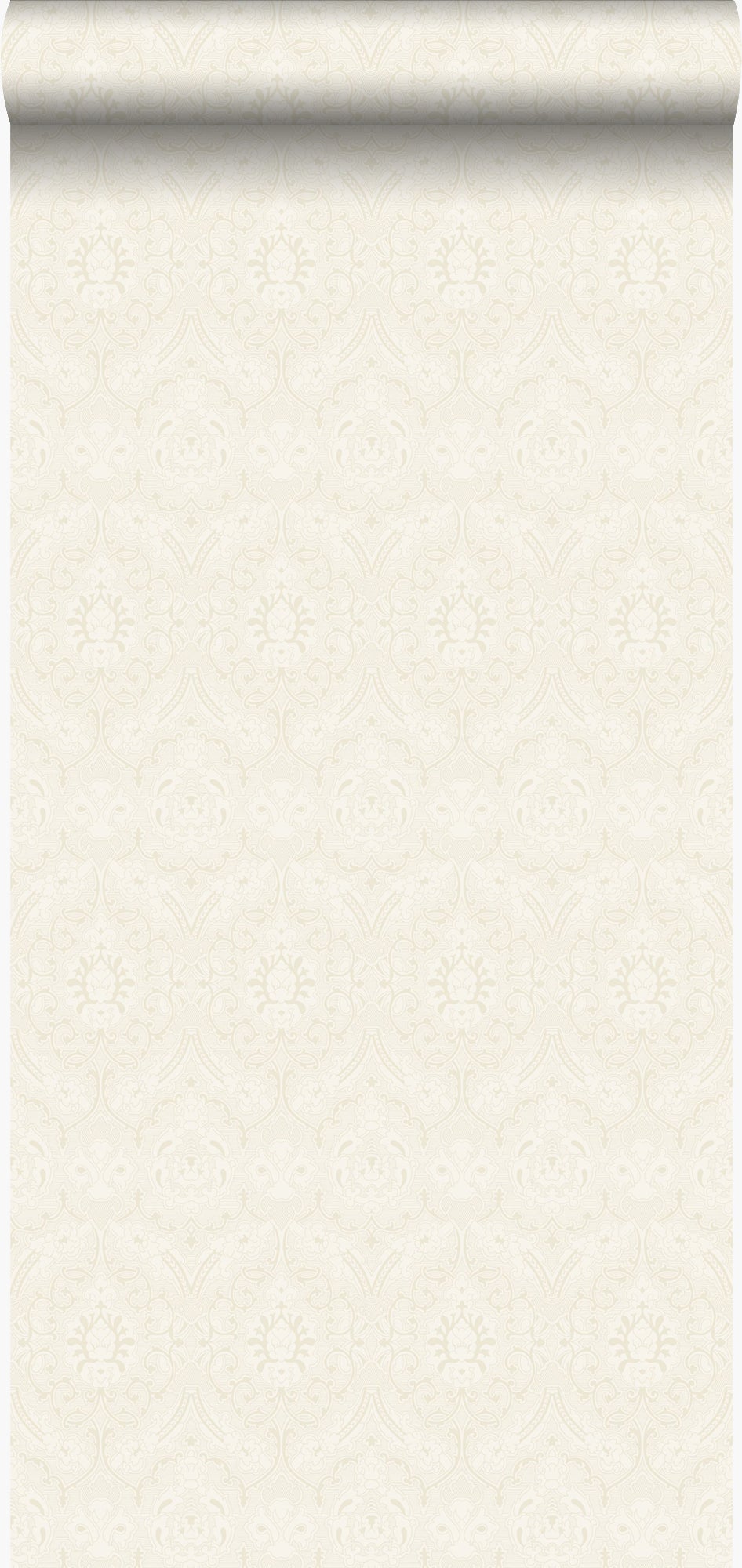 Tapeta ozdoby złamanej bieli - 53 cm x 10.05 m - ORIGIN