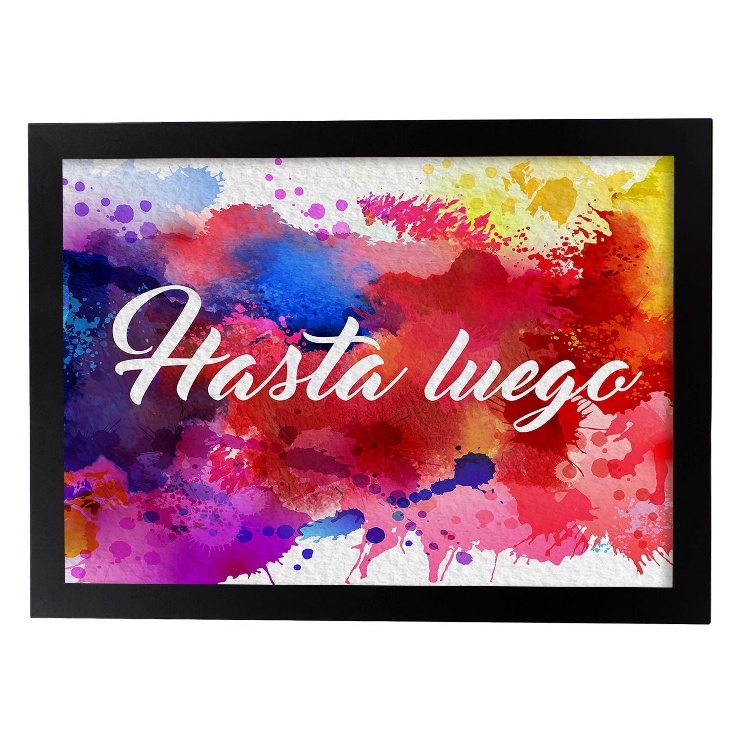 Mots Colorés Affiches. La Lame De Mot À Plus Tard Avec Un Design Coloré ...
