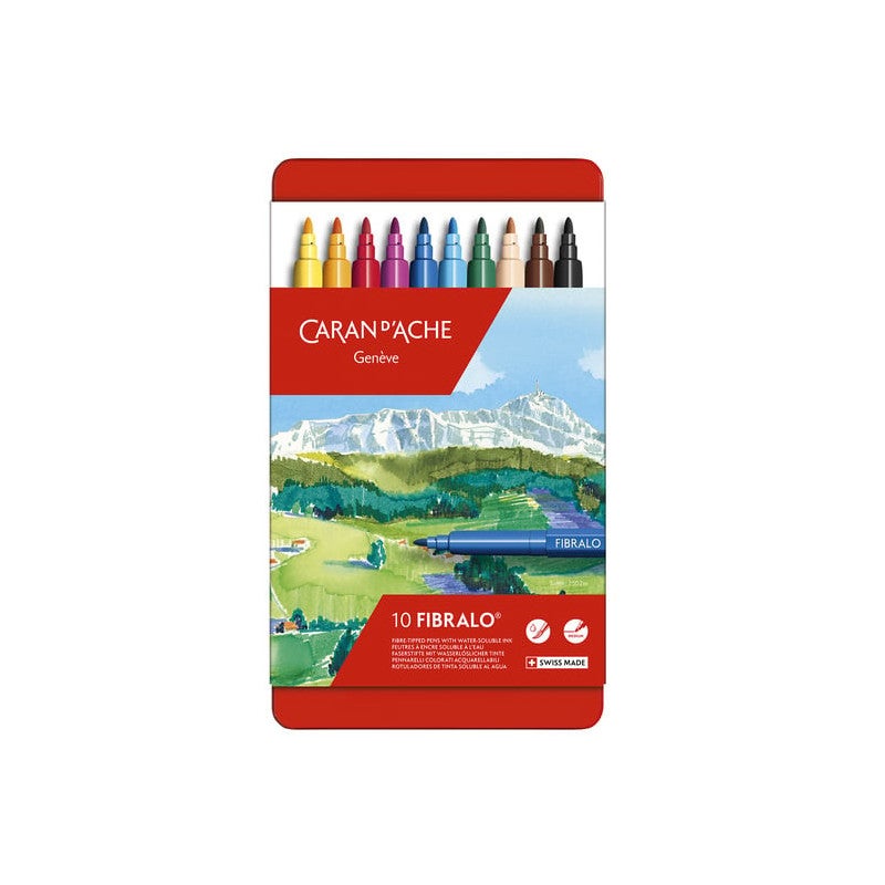 Pastels à L'eau Neocolor II Caran D'Ache – Lot De 10 (réf 7500.310) – Neuf