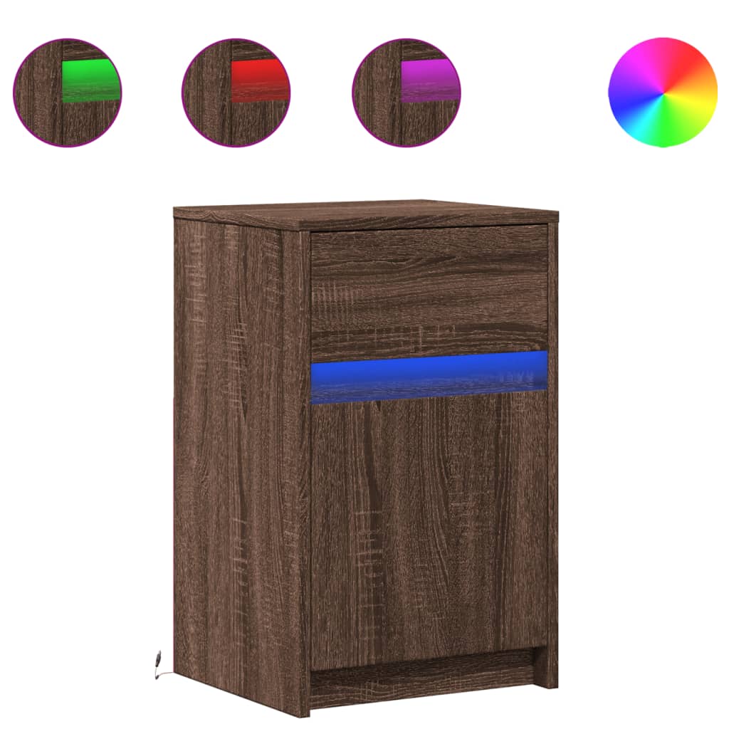 Table De Chevet,Table D'appoint,Table De Nuit Noir Chêne 40x30x39 Cm En Bois Ingenierie Cfw67799 96463581 Table De Chevet,Table D'appoint,Table De Nuit Noir Chêne 40x30x39 Cm En Bois Ingenierie Cfw67799 96463581