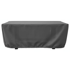 Housse De Protection Table De Jardin AKTIVE 61502 - 240x130x60 Cm Grise, Résistante Pluie Vent Soleil