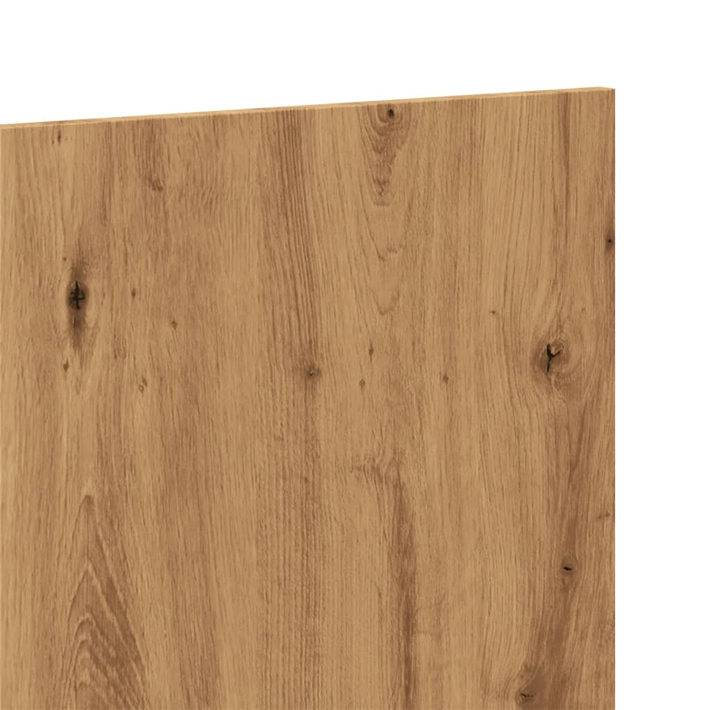 Tête de lit | Décoration murale chêne artisanal 160x1,5x80 cm bois d'ingénierie CFW166966 - 5