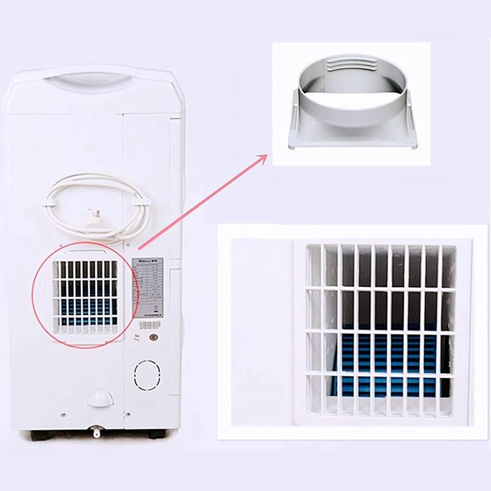 Adaptateur d'interface de tuyau d'échappement de climatiseur, adaptateur de fenêtre de tuyau d'échappement de couverture de fenêtre de 15 cm - 3