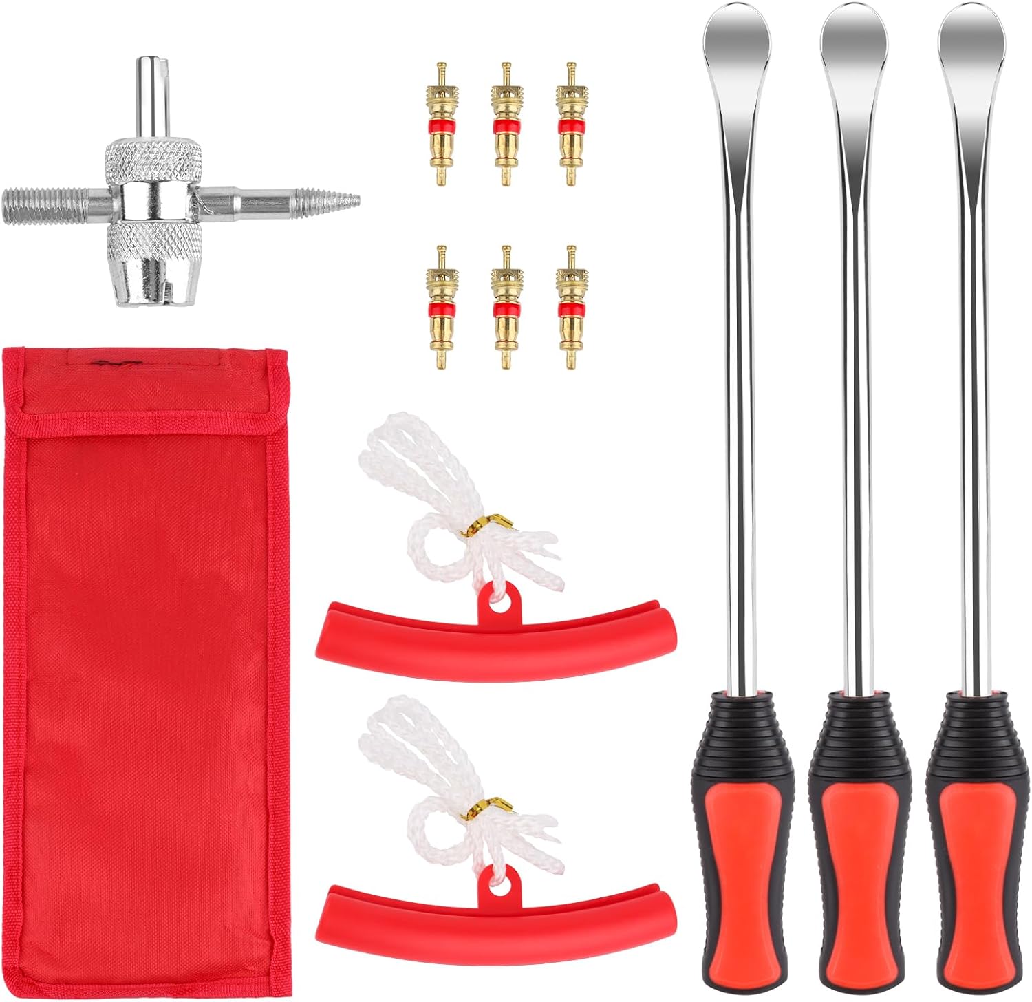 31 Pièces Demonte Pneu Moto, Demonte Pneu Trottinette, Accessoire Moto, Protège Jante, Démonte, Levier, Pour Vélo, Voiture, Scooter