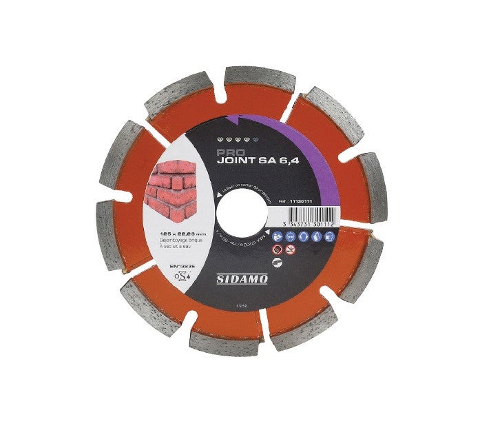 Disque Diamant PRO CÉRAM Sidamo D.125mm - Pour Grès Cérame Et Dalles