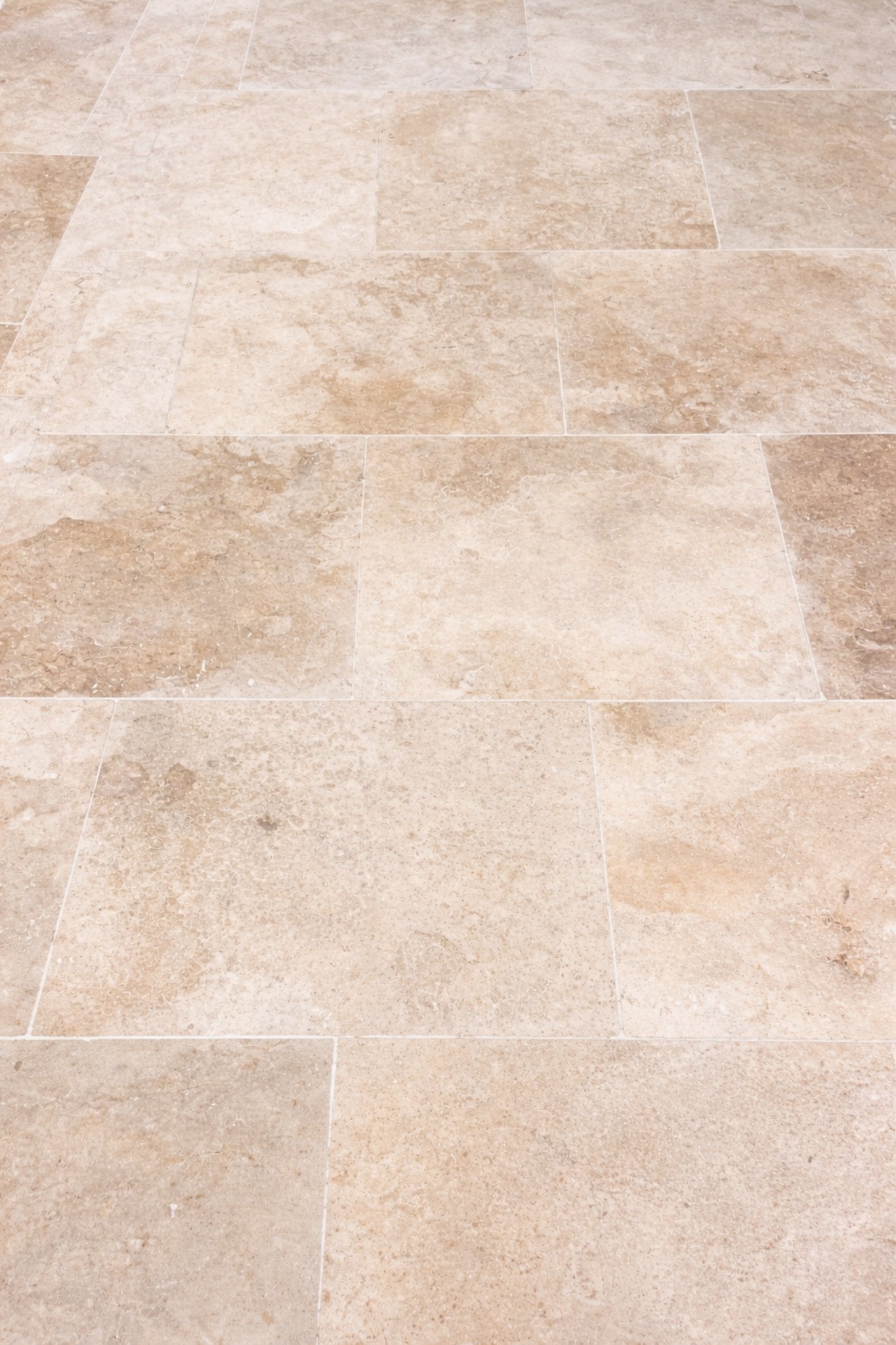 Carrelage travertin Light premier choix 91,5x61 cm ép. 1,2 cm pierre naturelle intérieur extérieur - 2