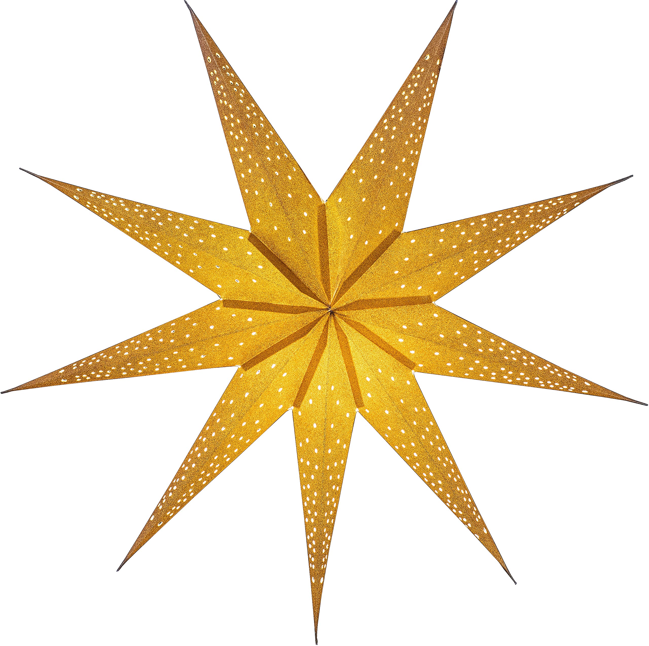 Paralume a forma di stella di carta, 60 cm