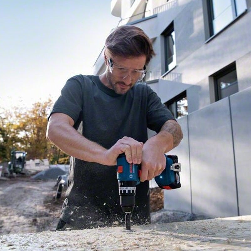 Bosch Professional 18V System Trapano Avvitatore con Percussione a Batteria GSB 18V-45 (Velocità di Rotazione di 1.900 giri/min, senza Batterie e Car - 3