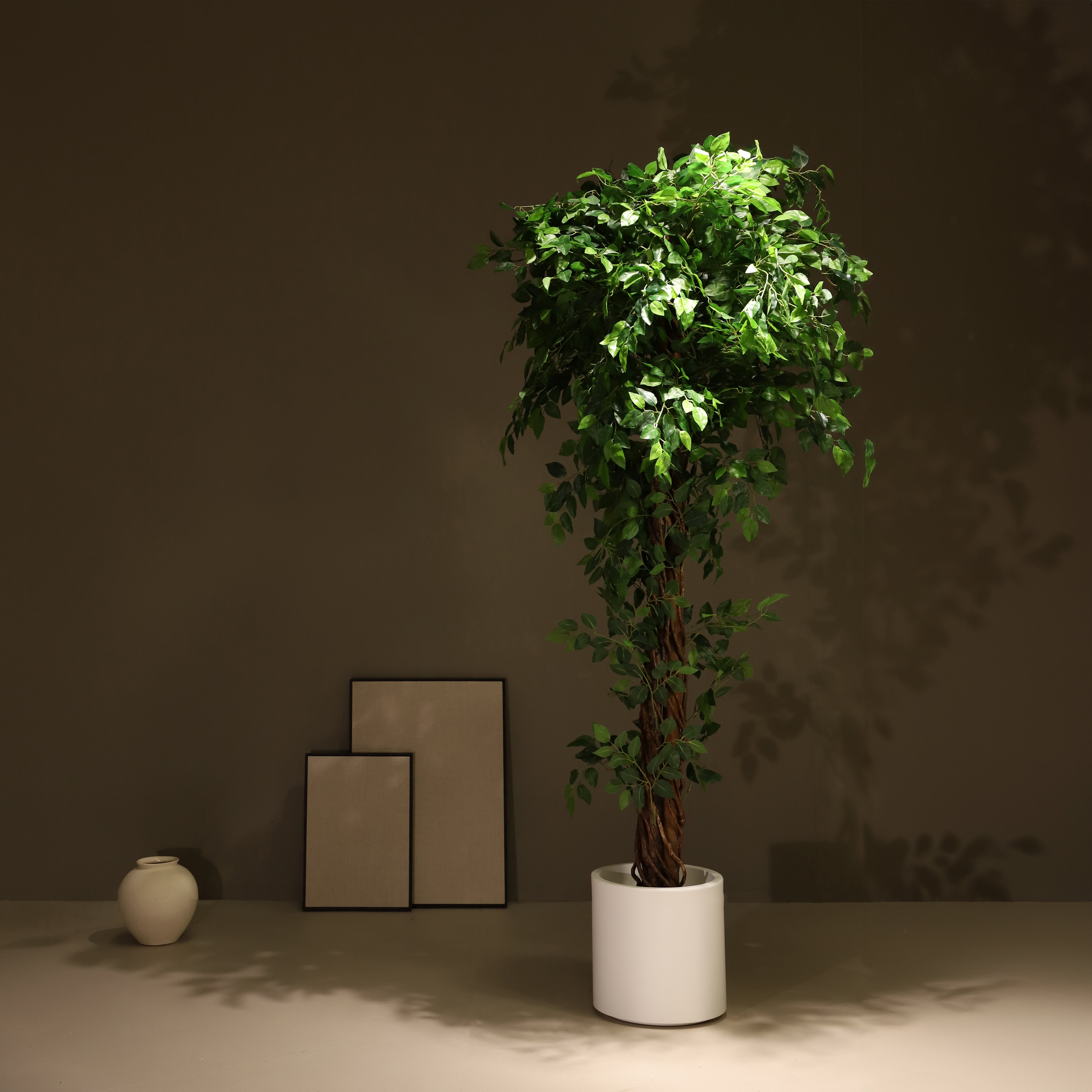 Naturing Monde  Planta Artificial Ficus Trenzado 180Cm |, Interior, Tronco Natural , Leroy Merlin