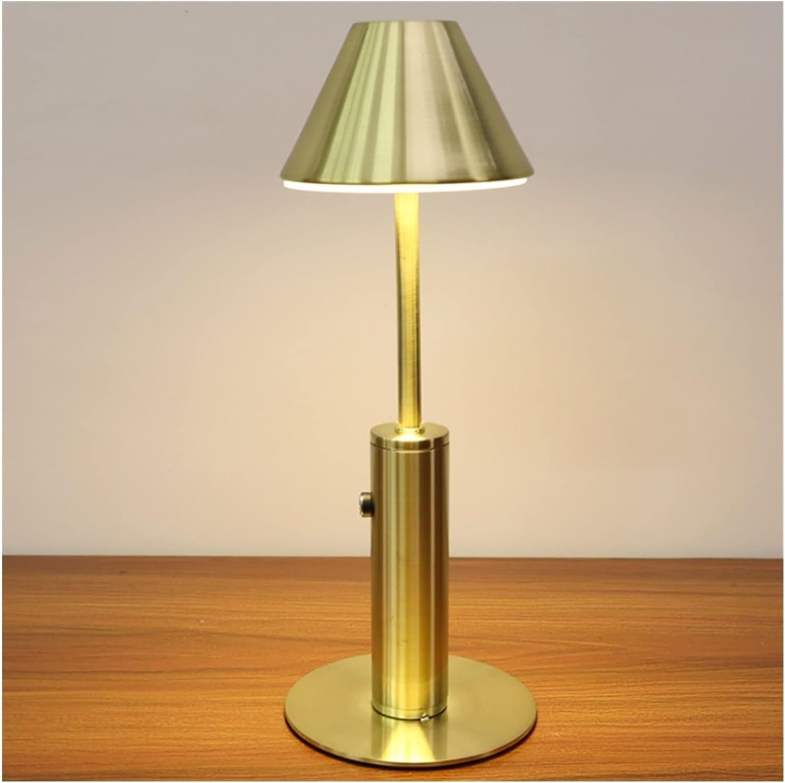 Lampa stołowa Mushroom, dekoracja domu, ładowalna, 3 ustawienia kolorów, odpowiednia do sypialni