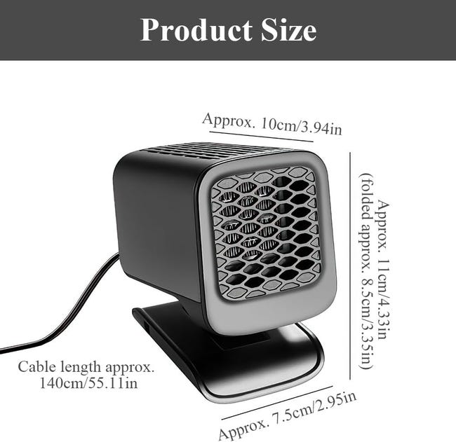12v Chauffage De Voiture, 12V 150W Portabilité Chauffages Allume 12v Chauffage De Voiture, 12V 150W Portabilité Chauffages Allume