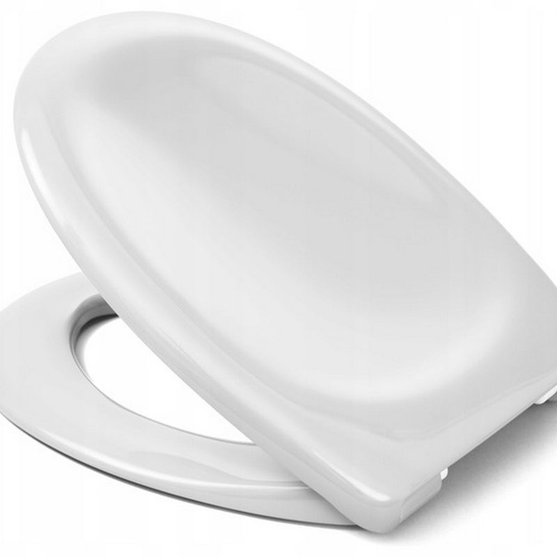 Uniwersalna deska sedesowa 37 x 44 wolno opadająca owalna szeroka antybakteryjna