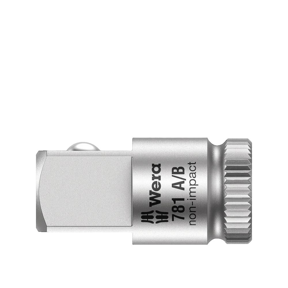 Adapter Wera 781 A/B stal chromowo-wanadowa chromowana matowa 25,2 mm