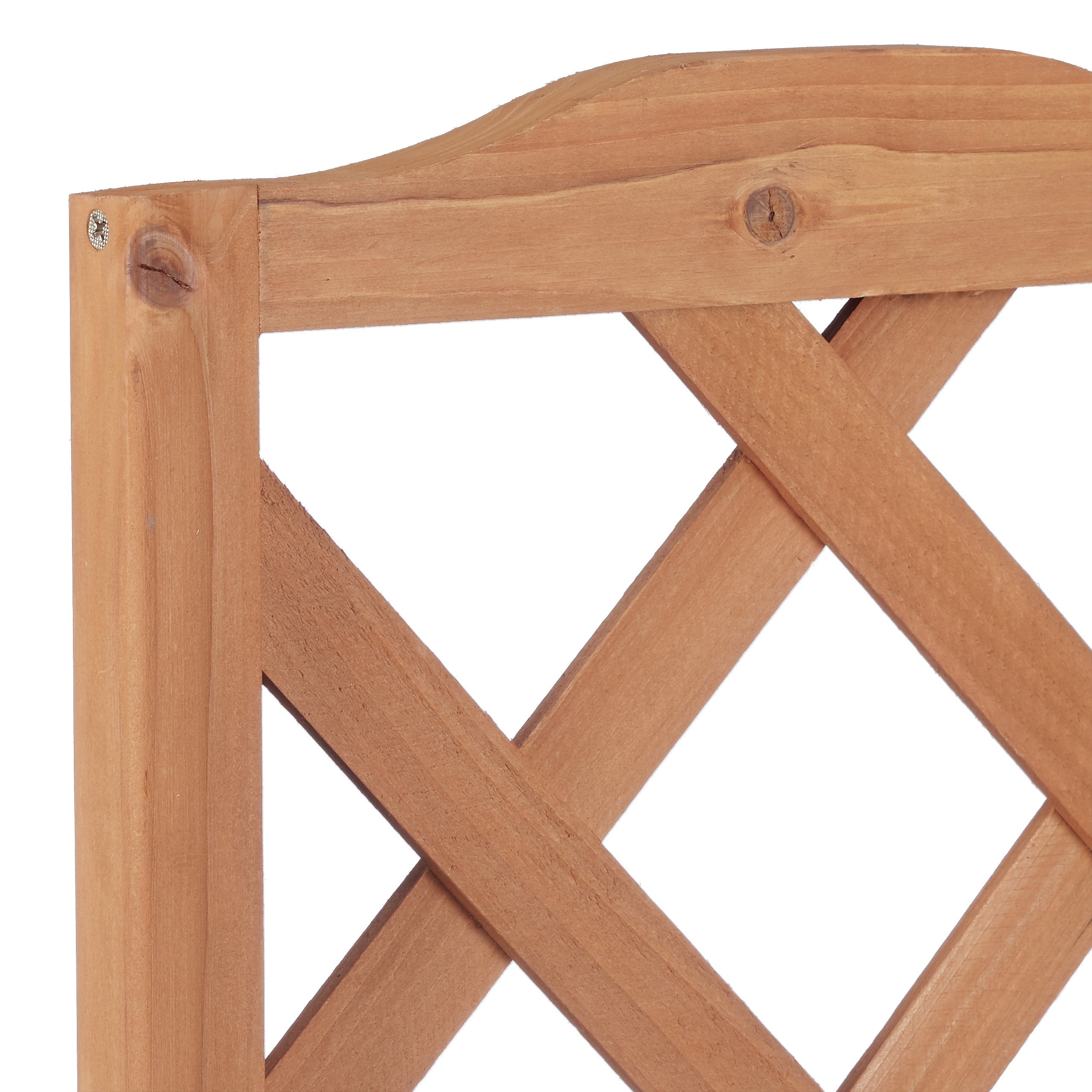 Jardinière à treillis pour plantes grimpantes, en bois de sapin naturel, 25 L, 147x38x38 cm, treillis 117 cm, résiste aux intempéries, L, Relaxdays - 7