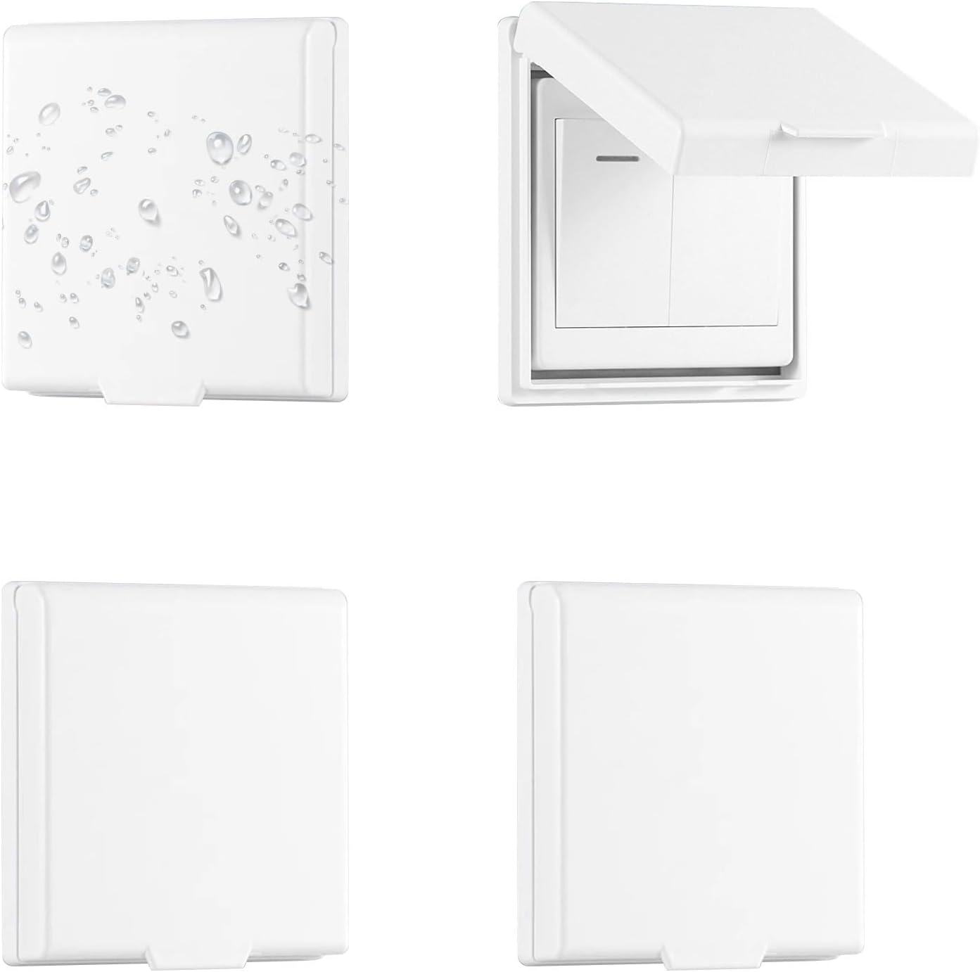 4 Pi ces Cache Interrupteur Mural Type 86 R versible Cache Prise 4 Pi ces Cache Interrupteur Mural Type 86 R versible Cache Prise