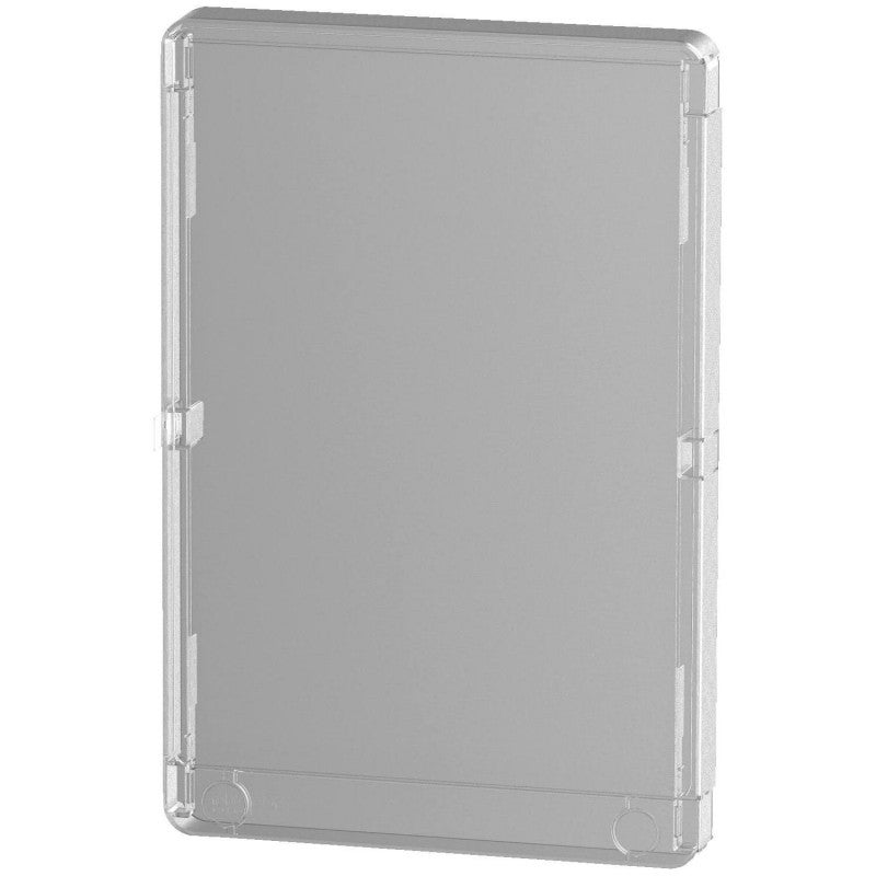 Porte Styl transparente pour coffret de répartition et de communication Resi9 - 13 modules - 3 rangées - 2
