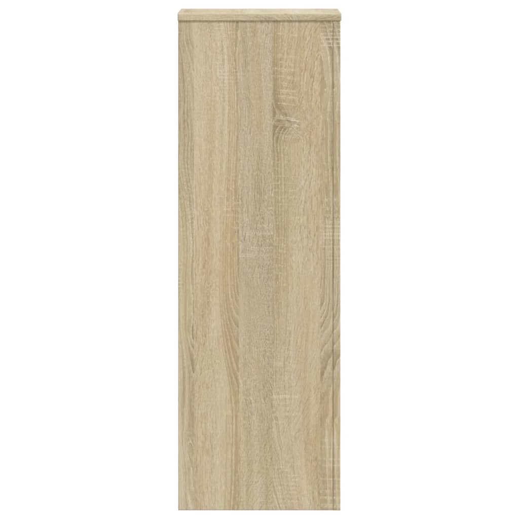 Supports de plante, 2 pièces, chêne, 33 × 33 × 100 cm - 7