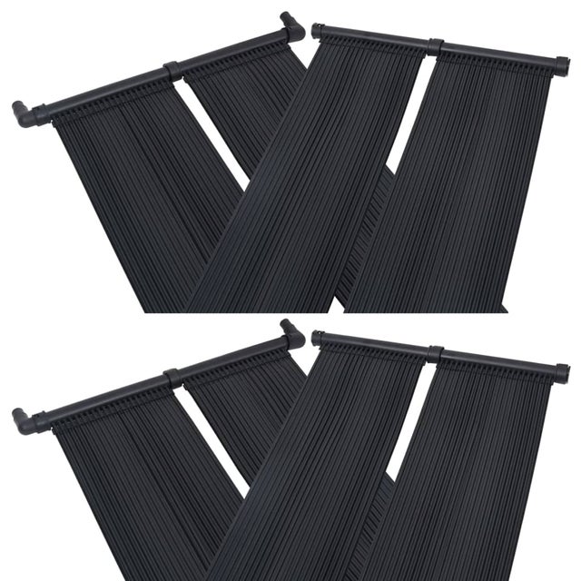 Maison Exclusive - Pannelli Solari Riscaldatori per Piscina 4 pz 80x310 cm