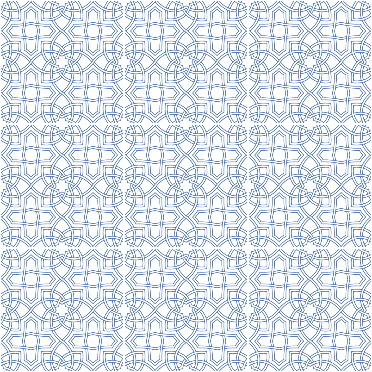 9 adesivo piastrelle orientale Mohammédia - Sticker adesivo - adesivi murali - 9stickers10x10cm - 2