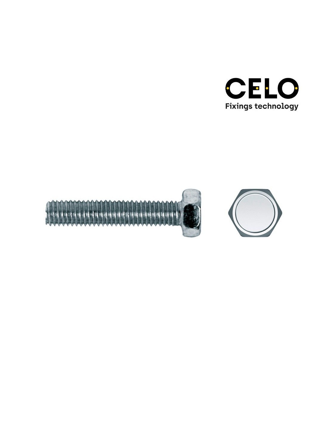 Vis Hexagonales M8 Acier Inoxydable DIN 933 - Filetage Complet - Longueurs 10 à 200mm - Lot De 5 à 100 Pièces