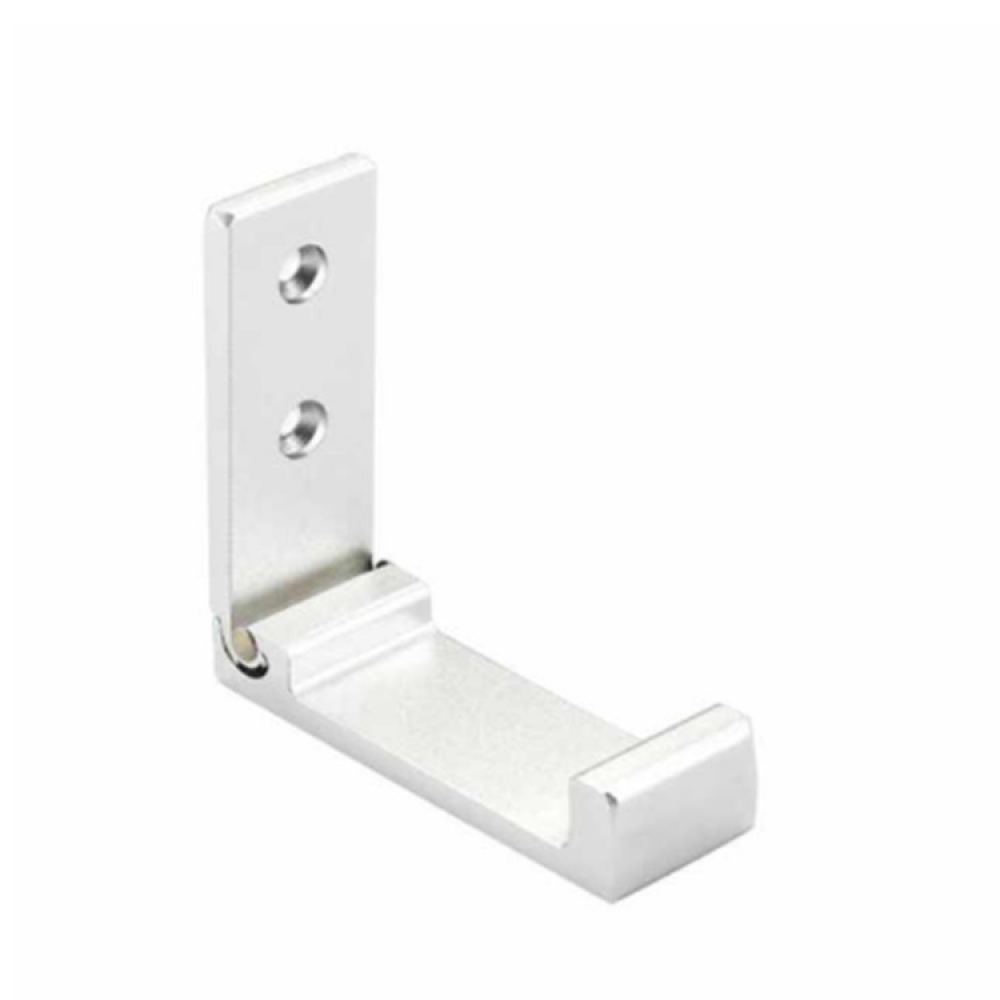 2-częściowy składany uchwyt ścienny, uchwyt ścienny do haka ściennego ze stali nierdzewnej, udźwig do 1 kg