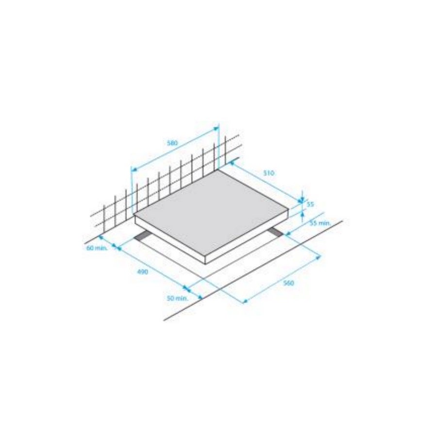 Table gaz BEKO HDCG32220FX - 9